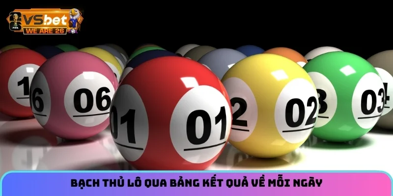 Bạch Thủ Lô Bắt Đúng Nhịp Cầu Nổ Giòn Giã Mỗi Chiều 1 Bạch thủ lô qua bảng kết quả về mỗi ngày